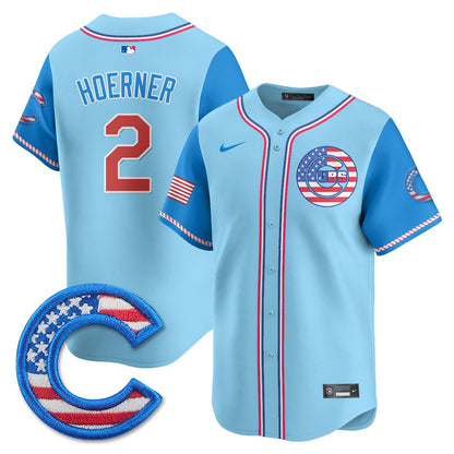 Men' Chicago Cubs 2025 Fourth of July Jersey - All Stitched