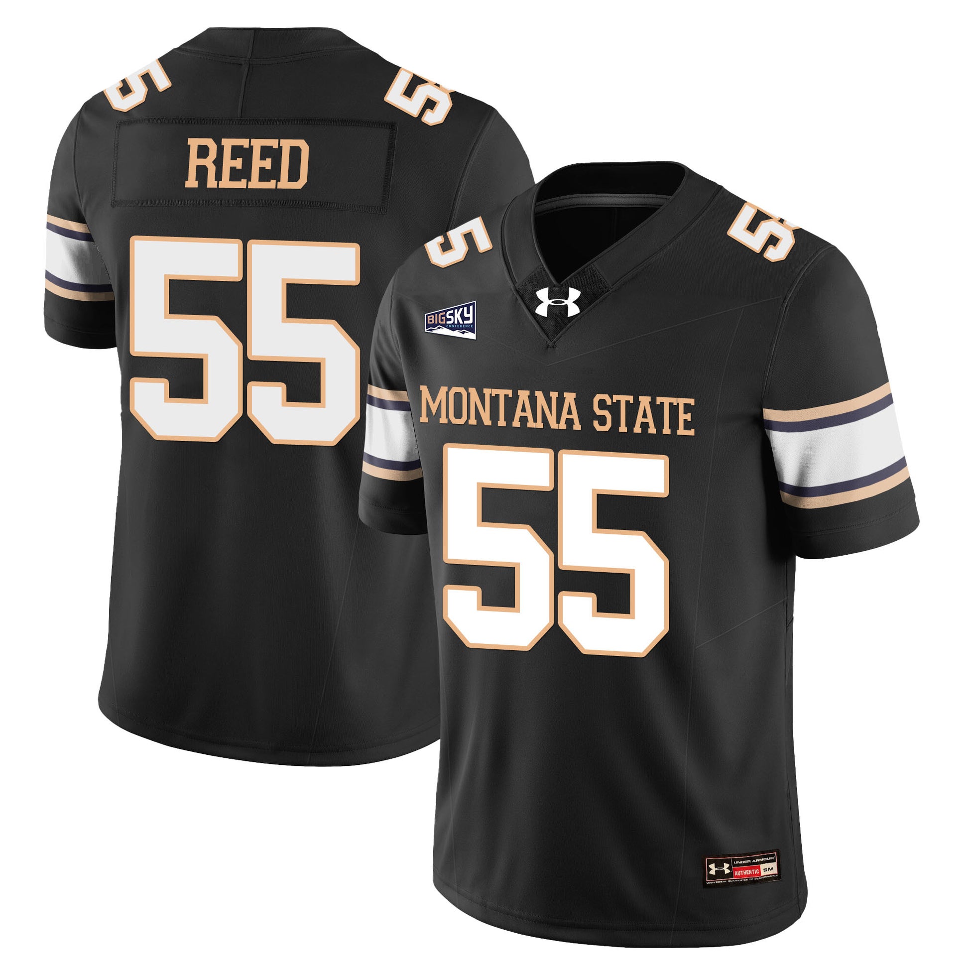 Men's Montana State Bobcat Football Jersey - All Stitched