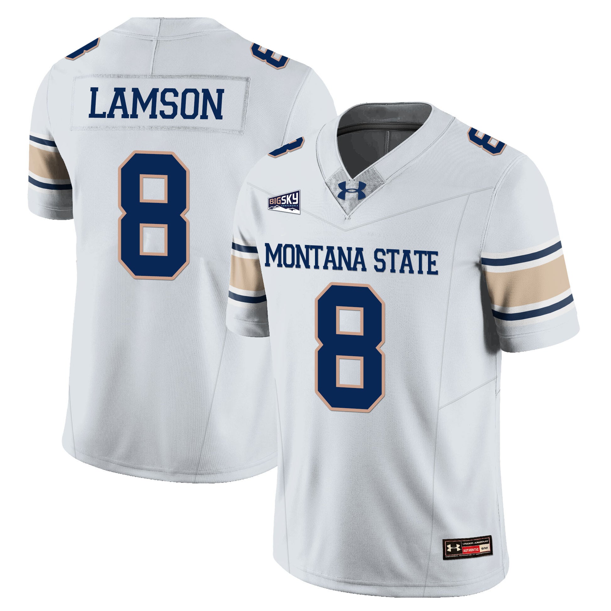 Men's Montana State Bobcat Football Jersey - All Stitched