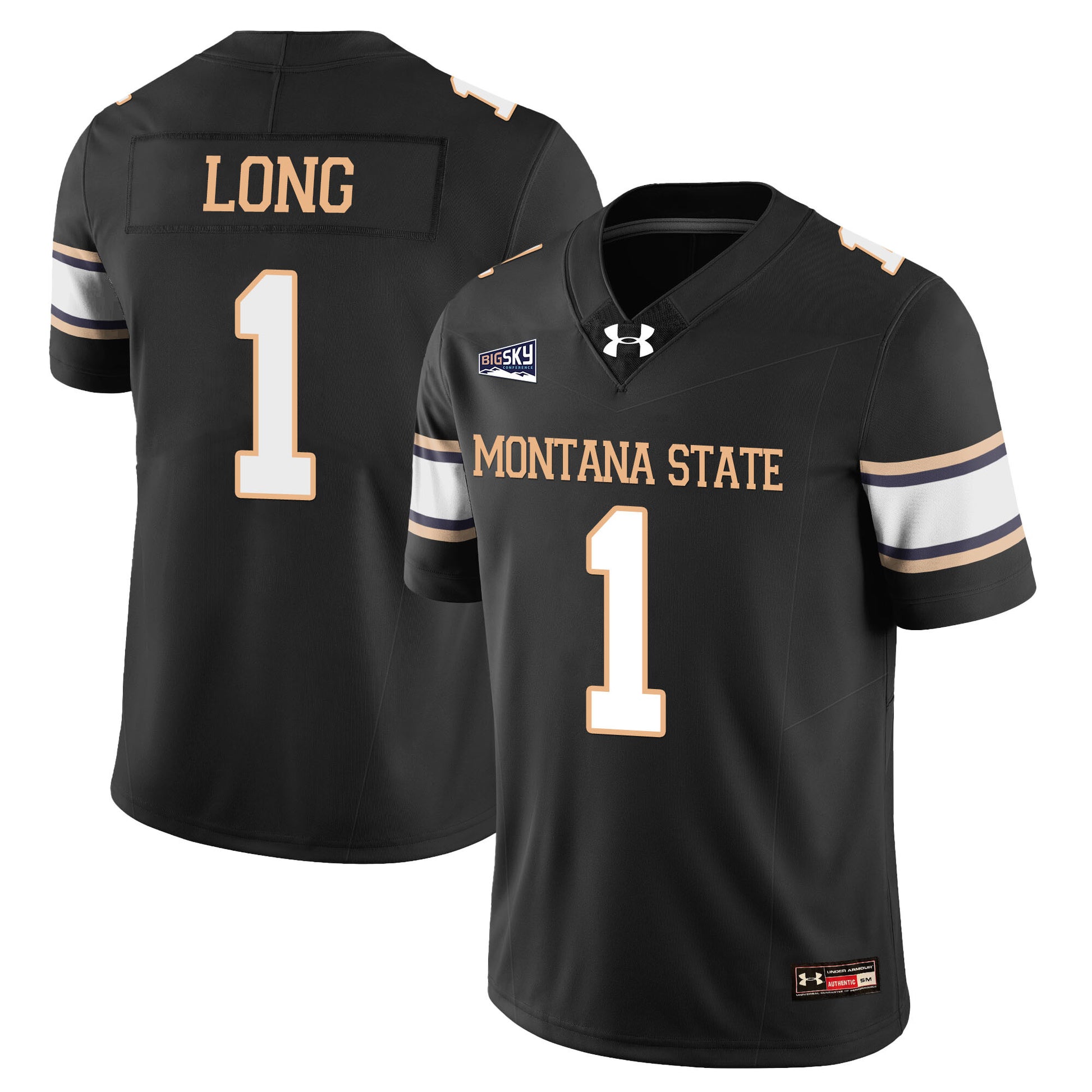 Men's Montana State Bobcat Football Jersey - All Stitched