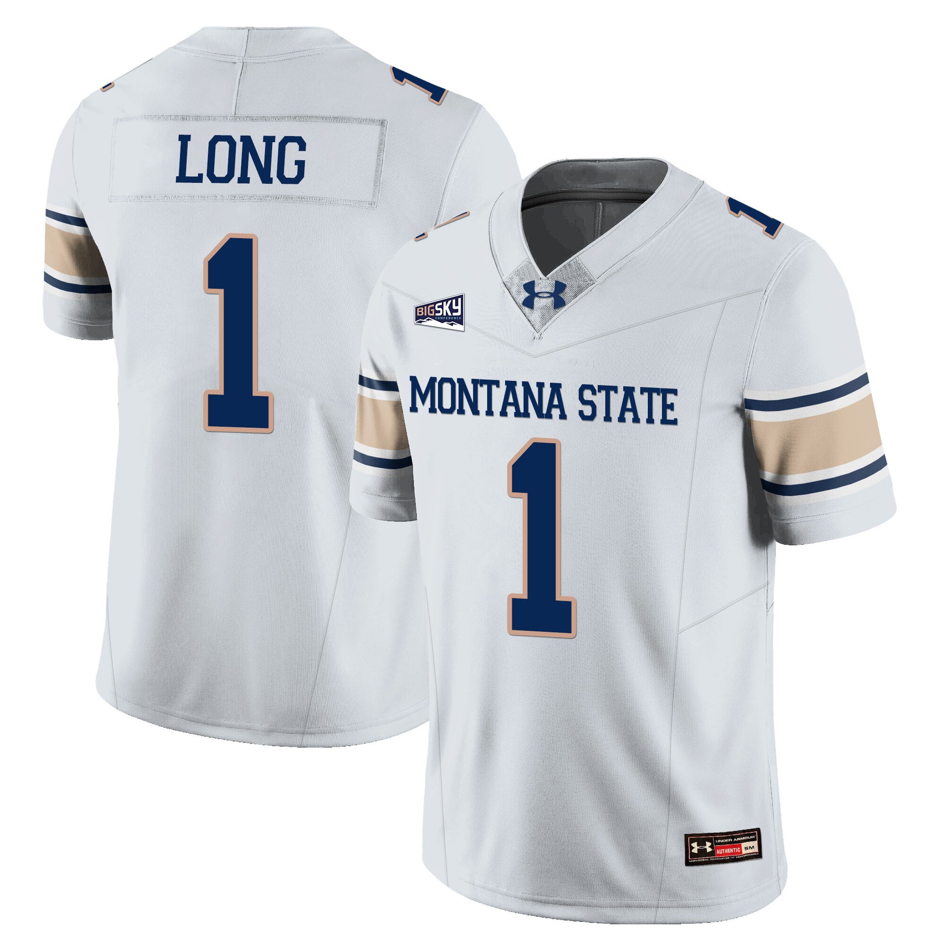 Men's Montana State Bobcat Football Jersey - All Stitched