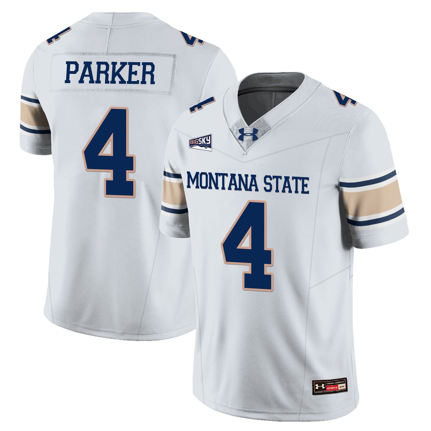 Men's Montana State Bobcat Football Jersey - All Stitched