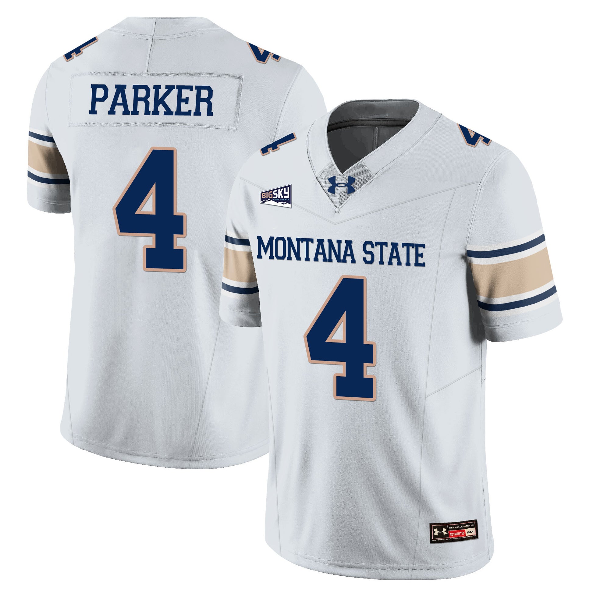 Men's Montana State Bobcat Football Jersey - All Stitched
