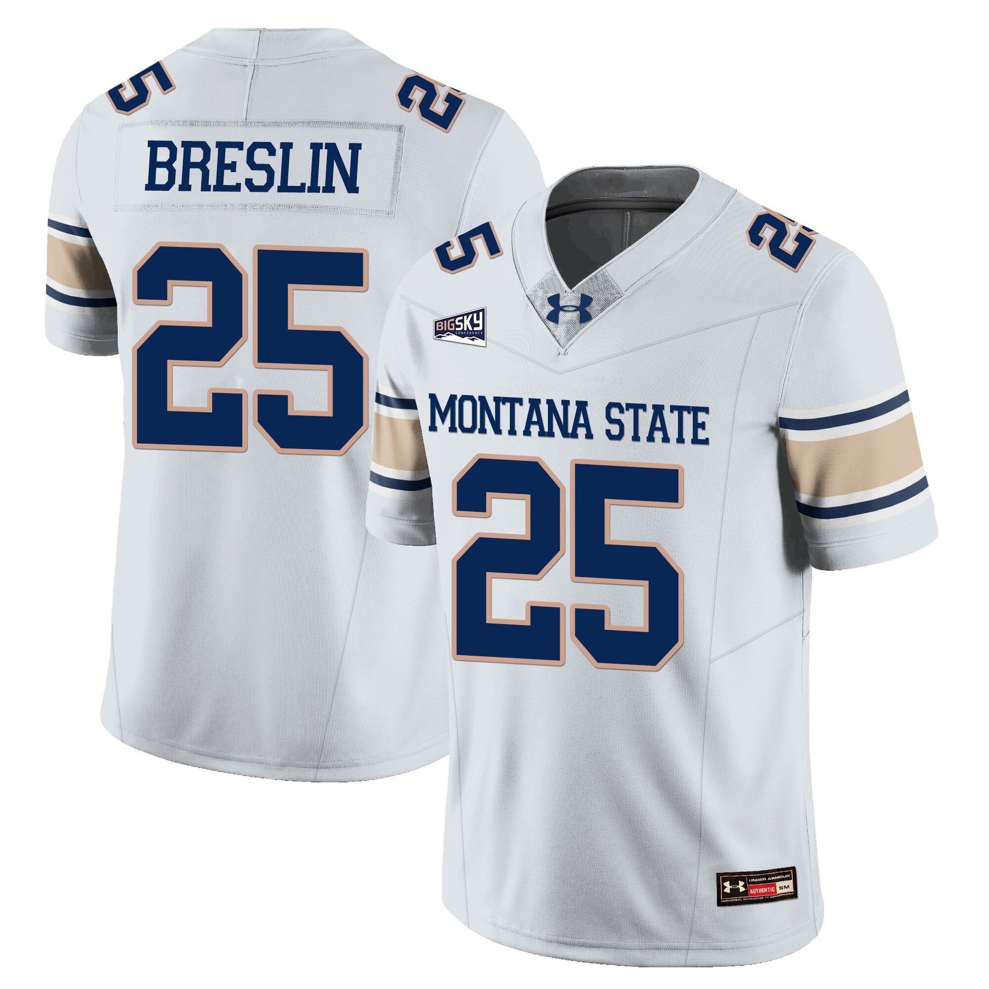 Men's Montana State Bobcat Football Jersey - All Stitched