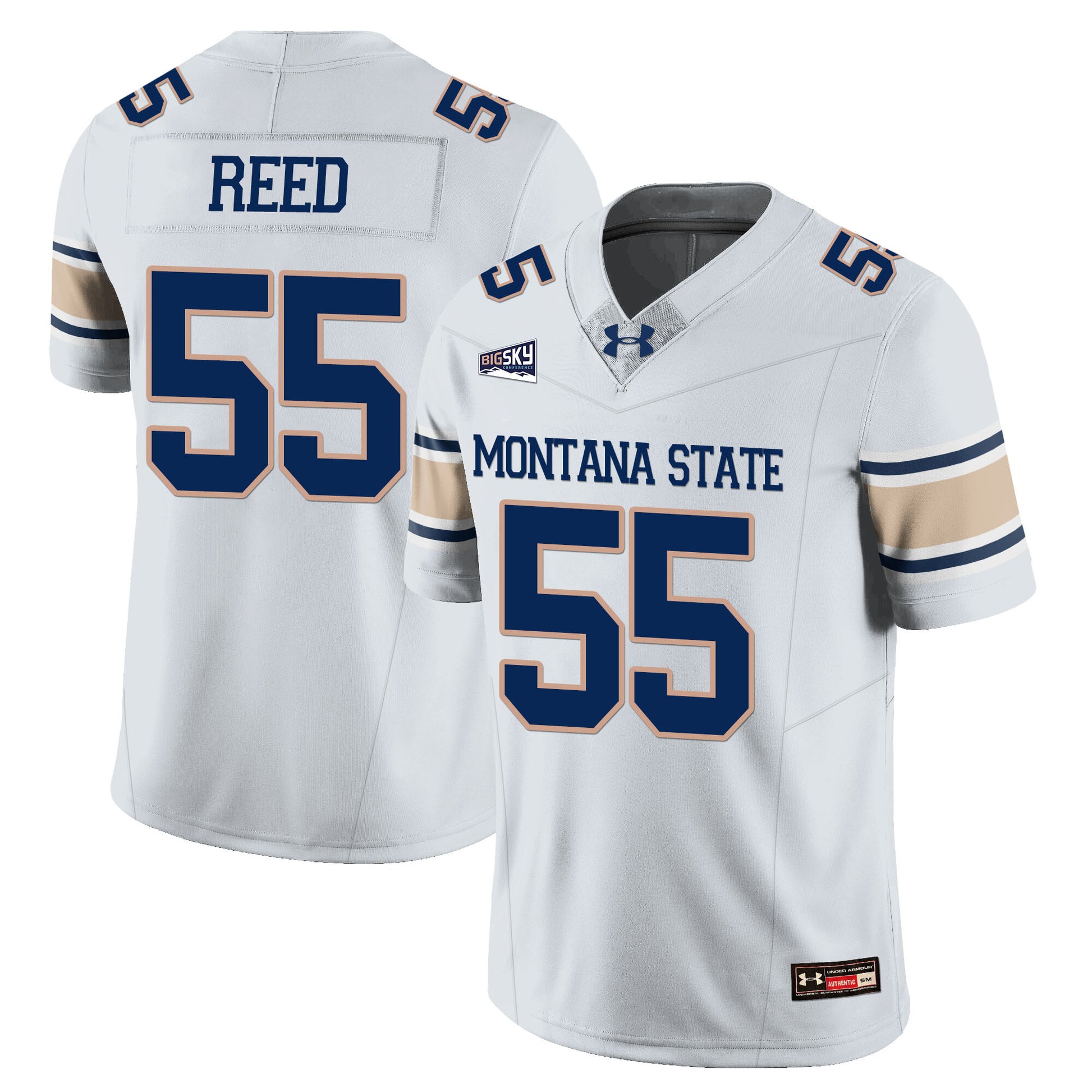 Men's Montana State Bobcat Football Jersey - All Stitched