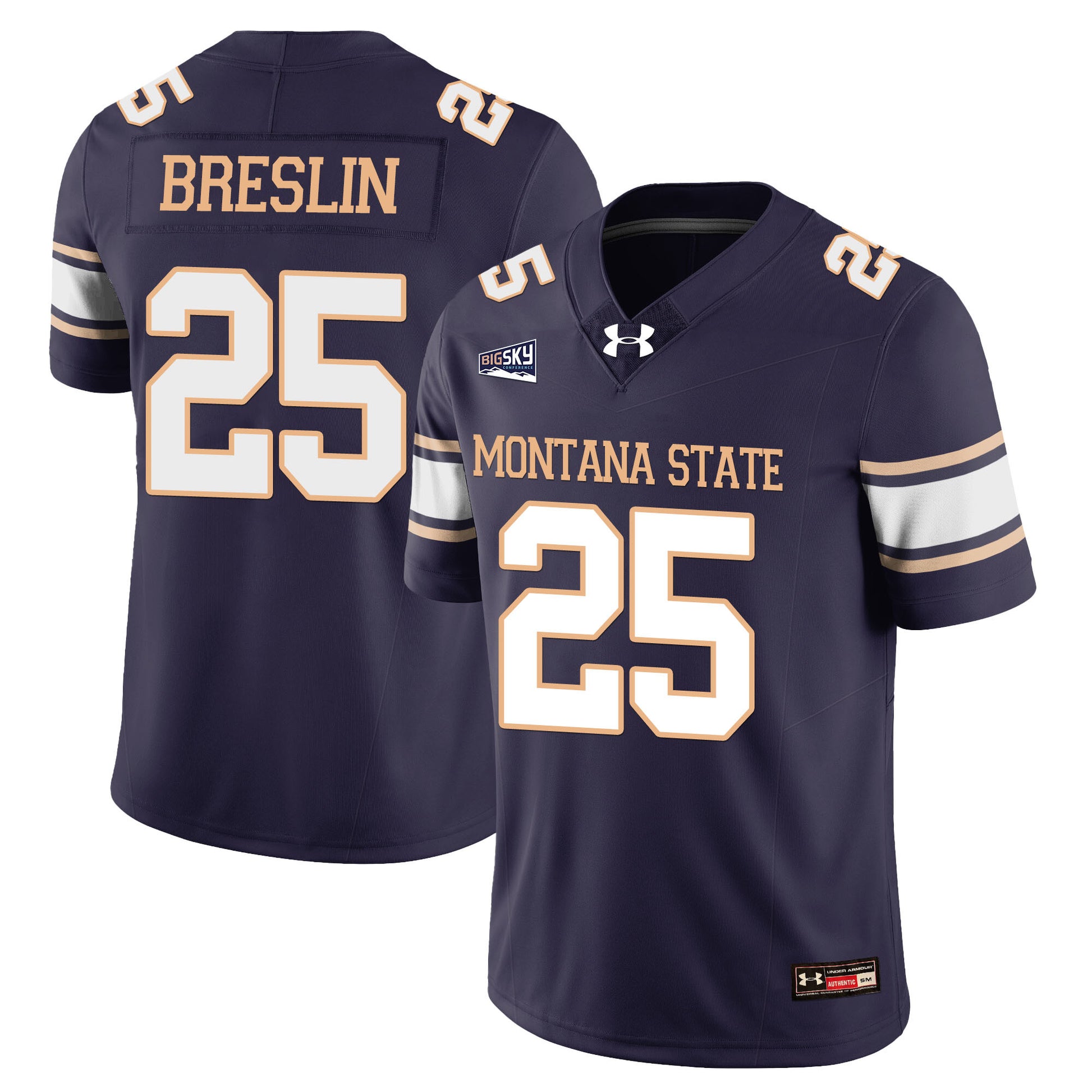 Men's Montana State Bobcat Football Jersey - All Stitched