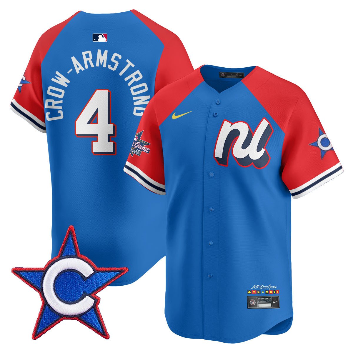 Men's National League 2025 MLB All-Star Jersey - All Stitched