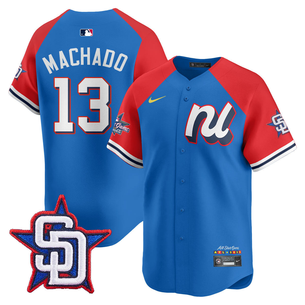 Men's National League 2025 MLB All-Star Jersey - All Stitched