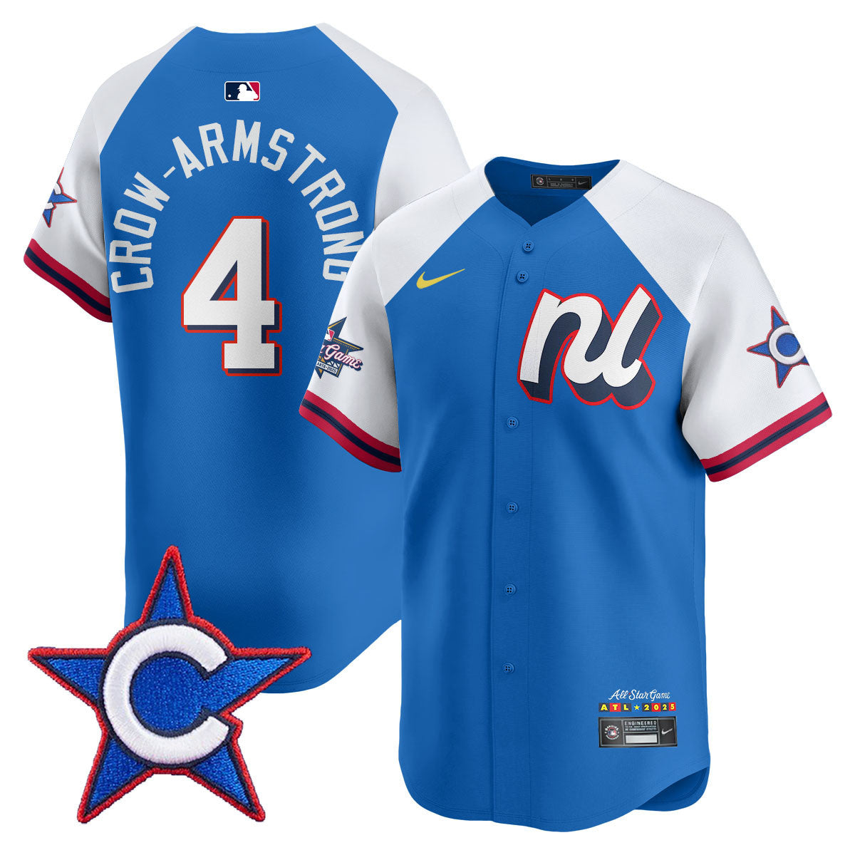 Men's National League 2025 MLB All-Star Jersey - All Stitched