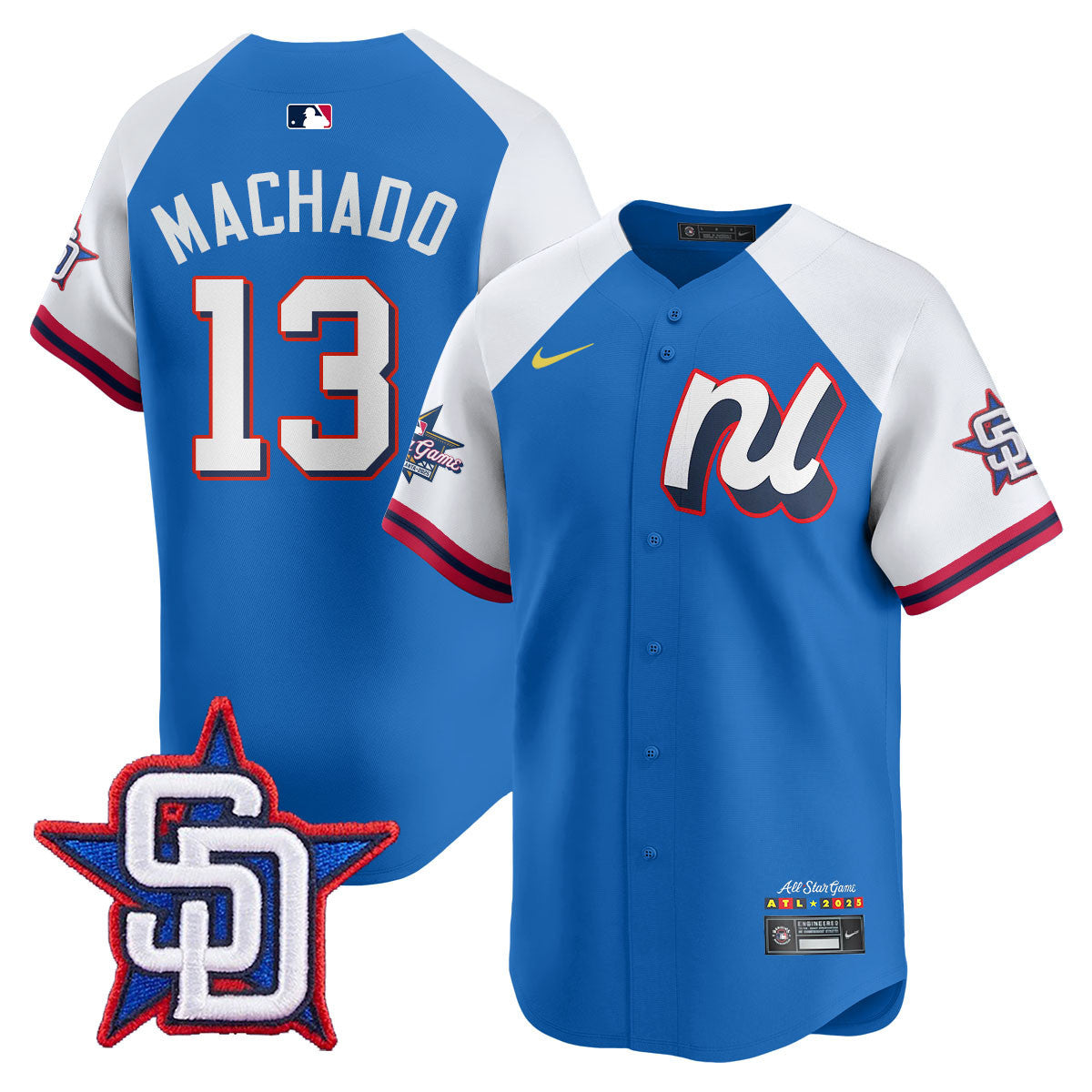 Men's National League 2025 MLB All-Star Jersey - All Stitched