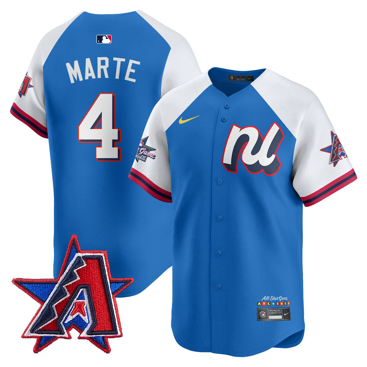 Men's National League 2025 MLB All-Star Jersey - All Stitched