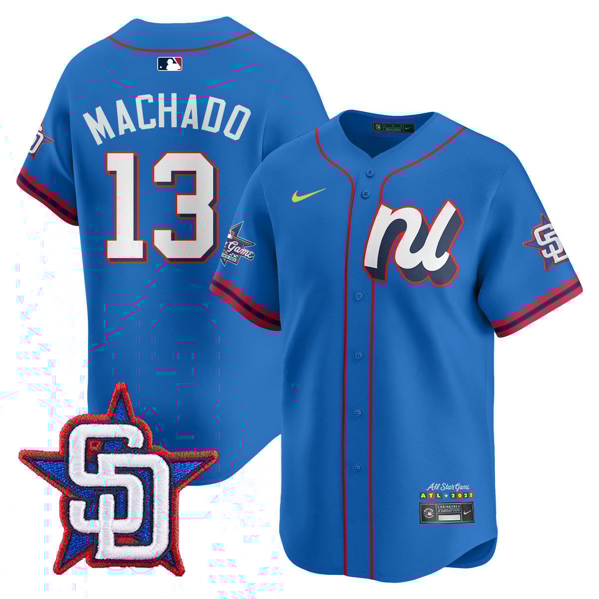 Men's National League 2025 MLB All-Star Jersey - All Stitched