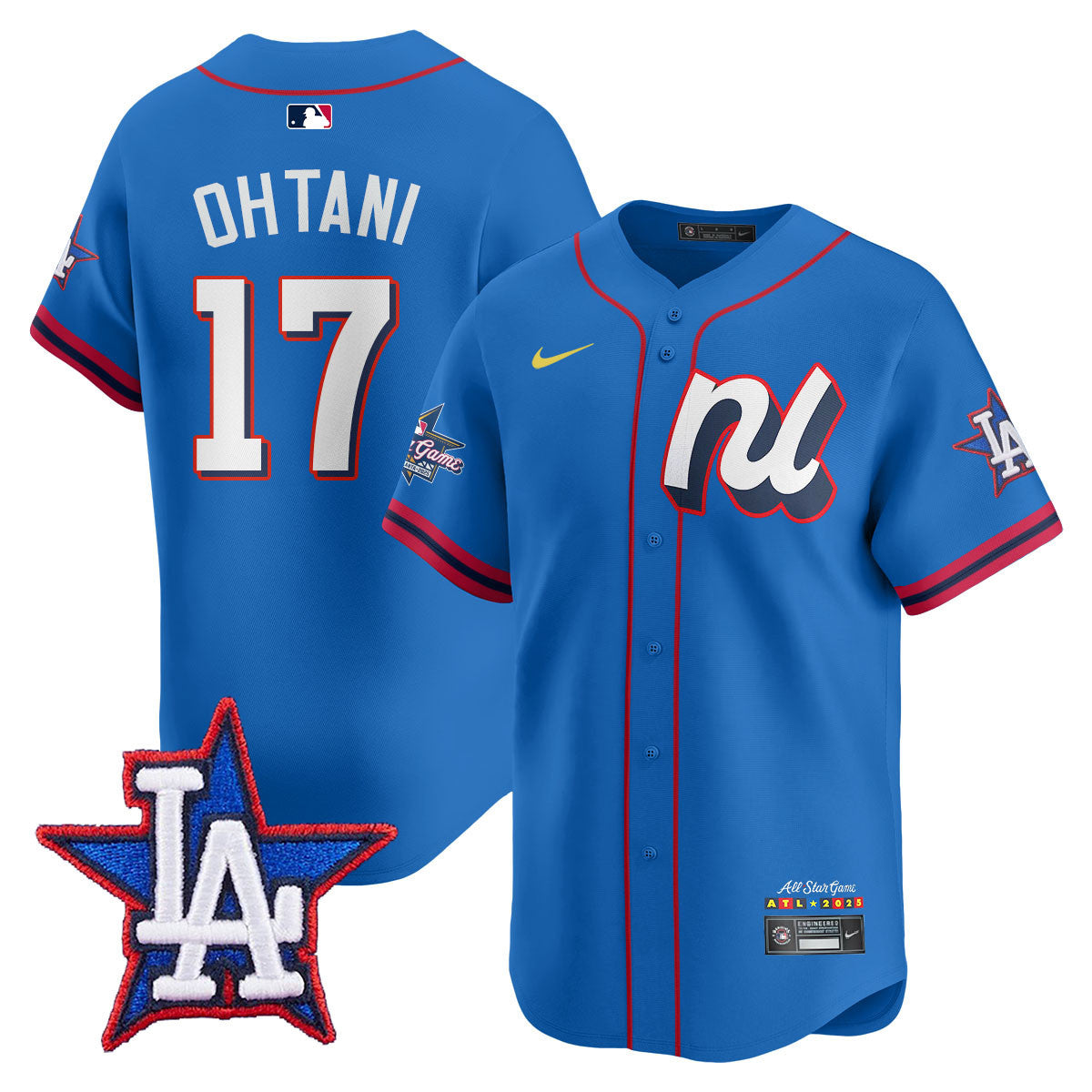 Men's National League 2025 MLB All-Star Jersey - All Stitched