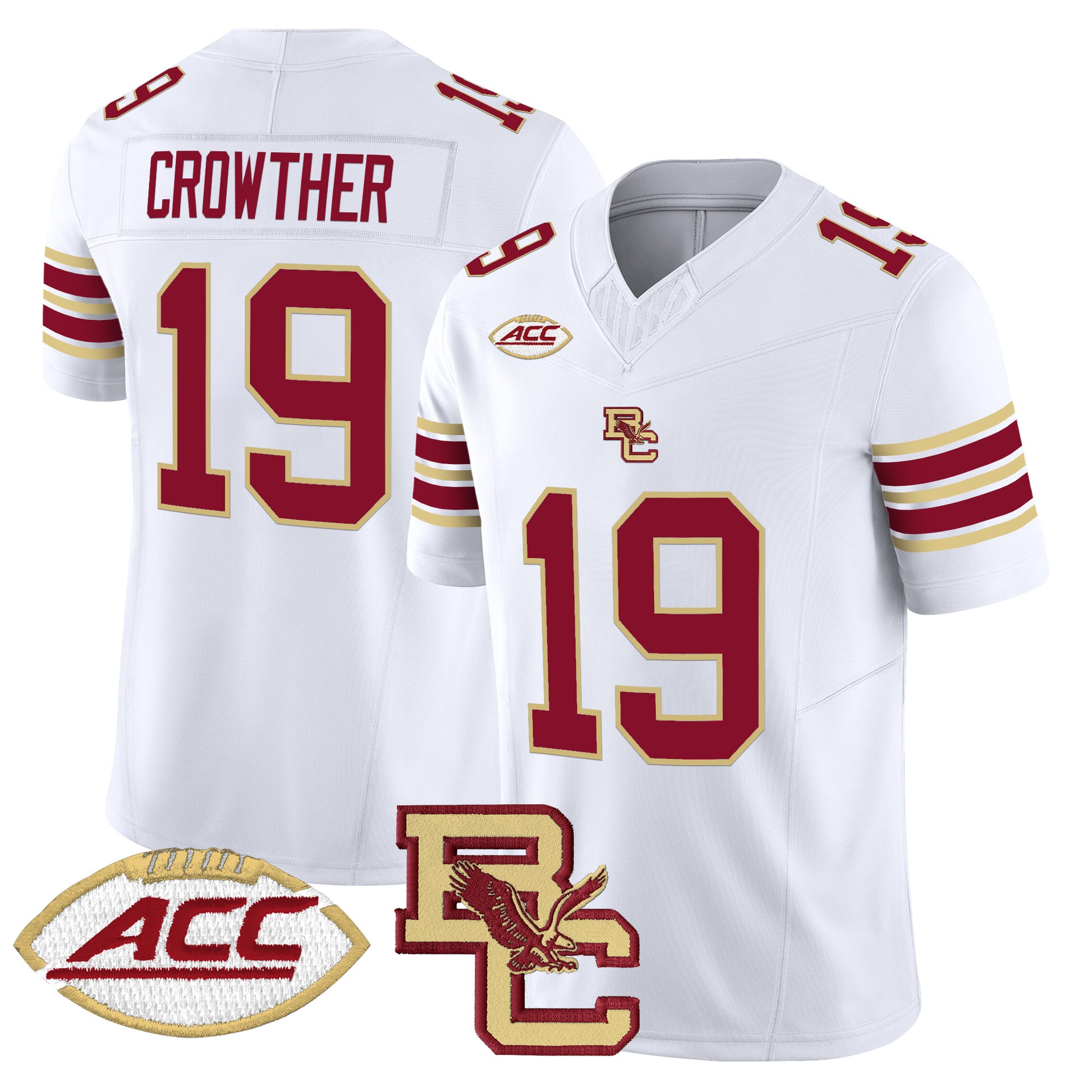 Men's Boston College Eagles 2025 Vapor Limited Jersey - All Stitched