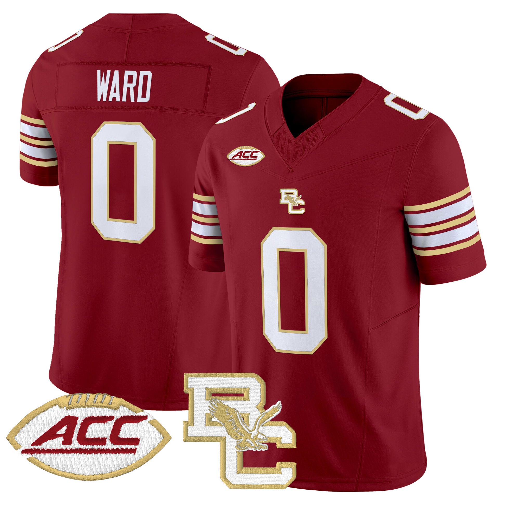 Men's Boston College Eagles 2025 Vapor Limited Jersey - All Stitched