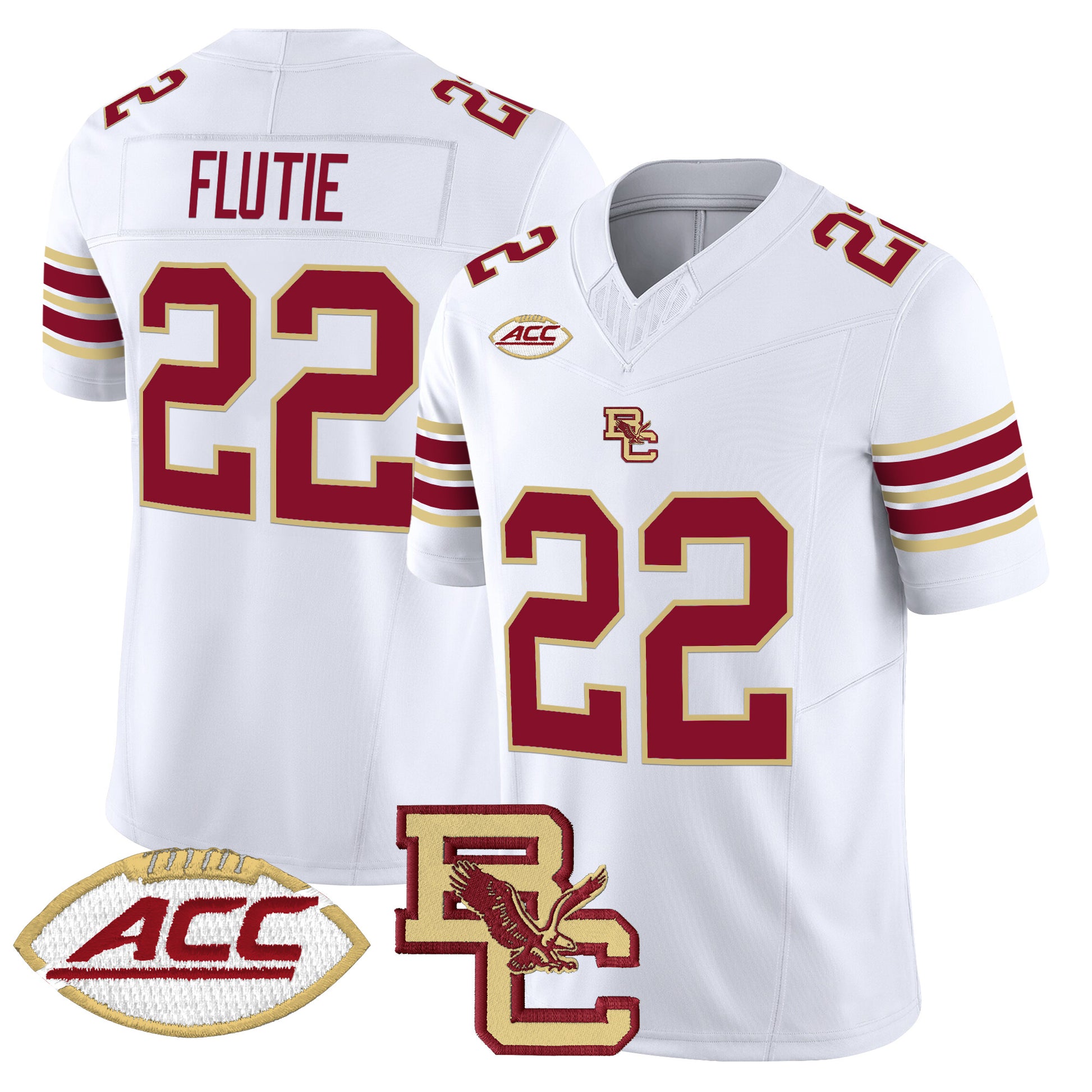 Men's Boston College Eagles 2025 Vapor Limited Jersey - All Stitched