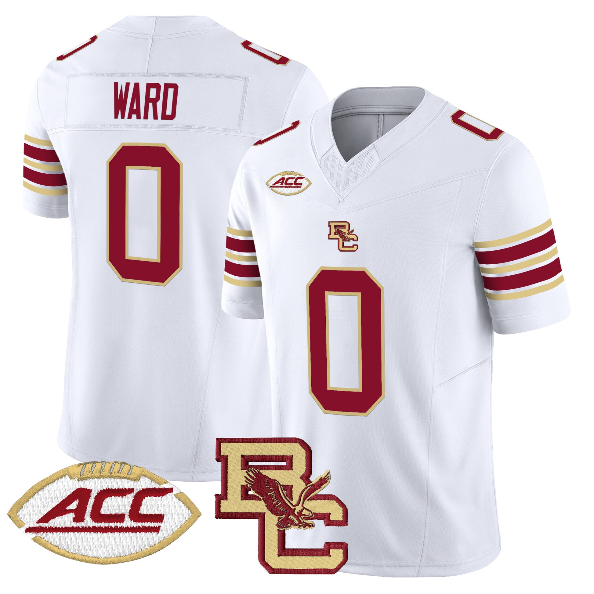 Men's Boston College Eagles 2025 Vapor Limited Jersey - All Stitched