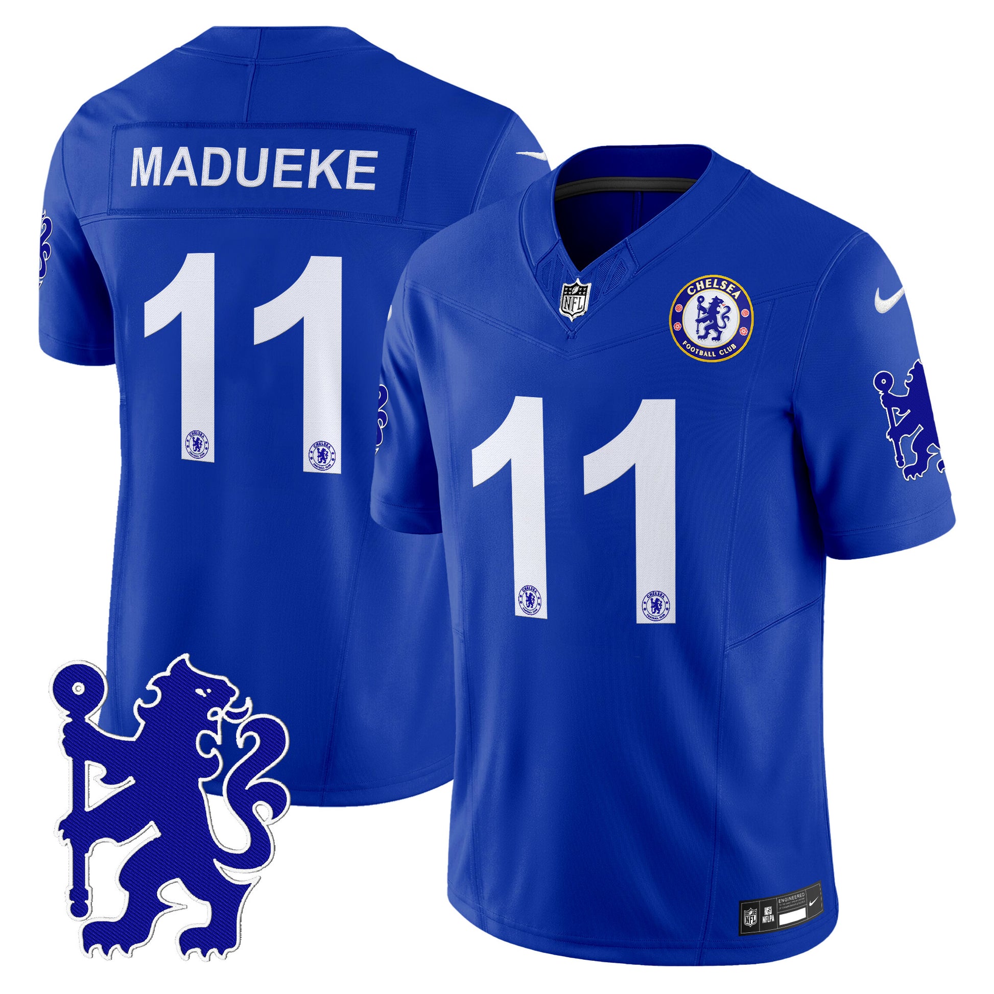 Men's Chelsea 2025 Soccer x Football Vapor Limited Jersey - All stitched