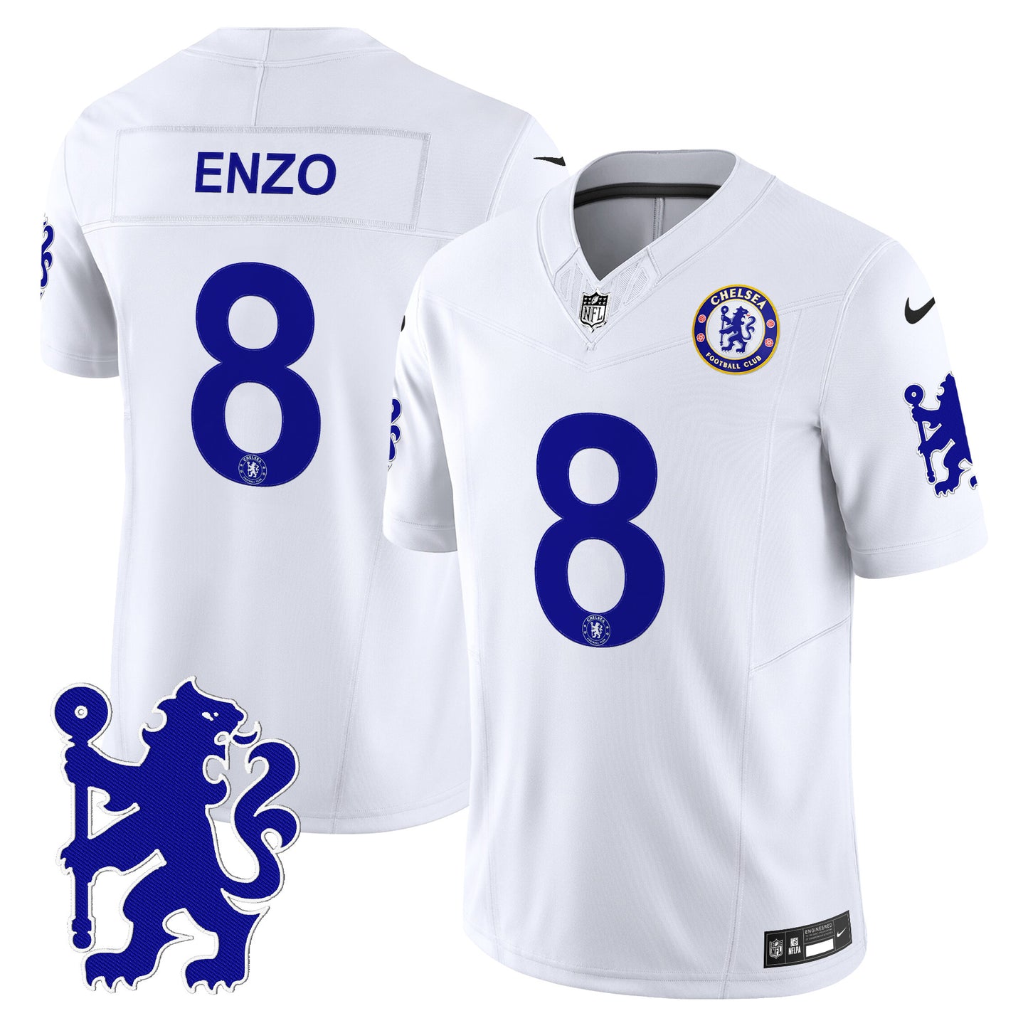 Men's Chelsea 2025 Soccer x Football Vapor Limited Jersey - All stitched
