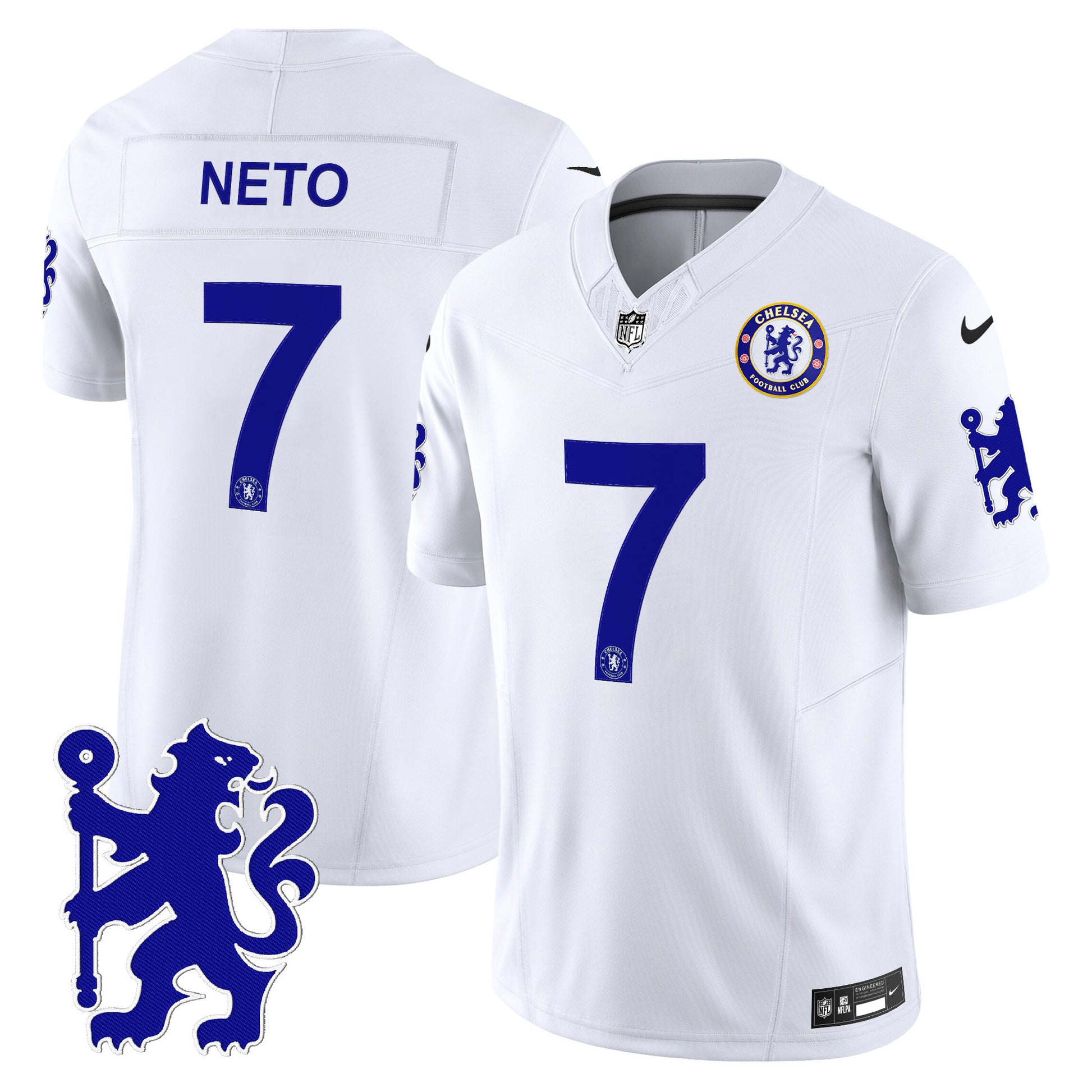Men's Chelsea 2025 Soccer x Football Vapor Limited Jersey - All stitched
