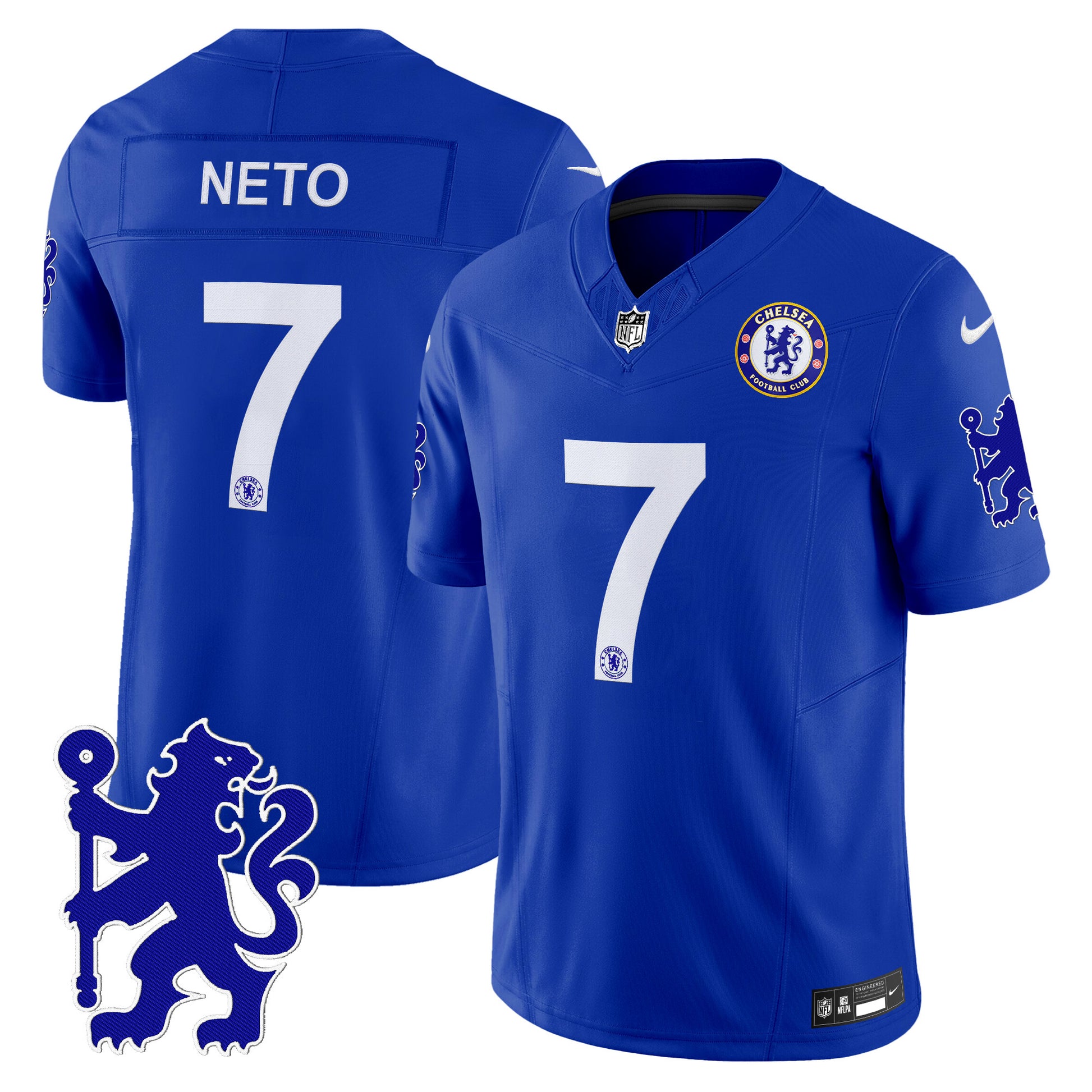 Men's Chelsea 2025 Soccer x Football Vapor Limited Jersey - All stitched