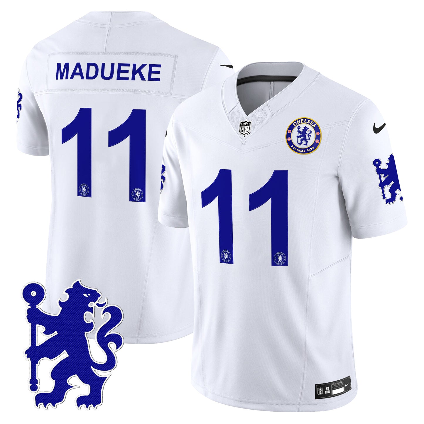 Men's Chelsea 2025 Soccer x Football Vapor Limited Jersey - All stitched