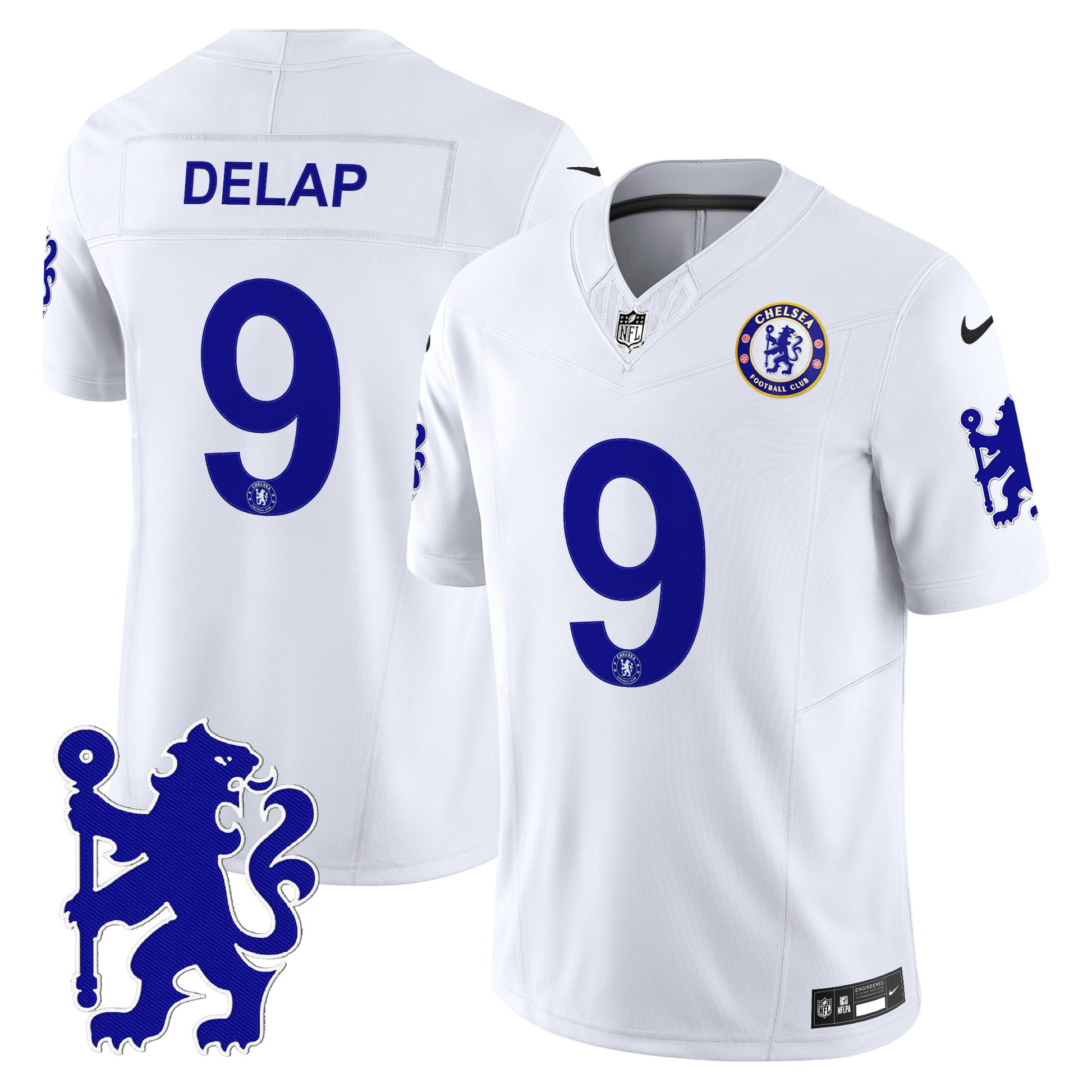 Men's Chelsea 2025 Soccer x Football Vapor Limited Jersey - All stitched