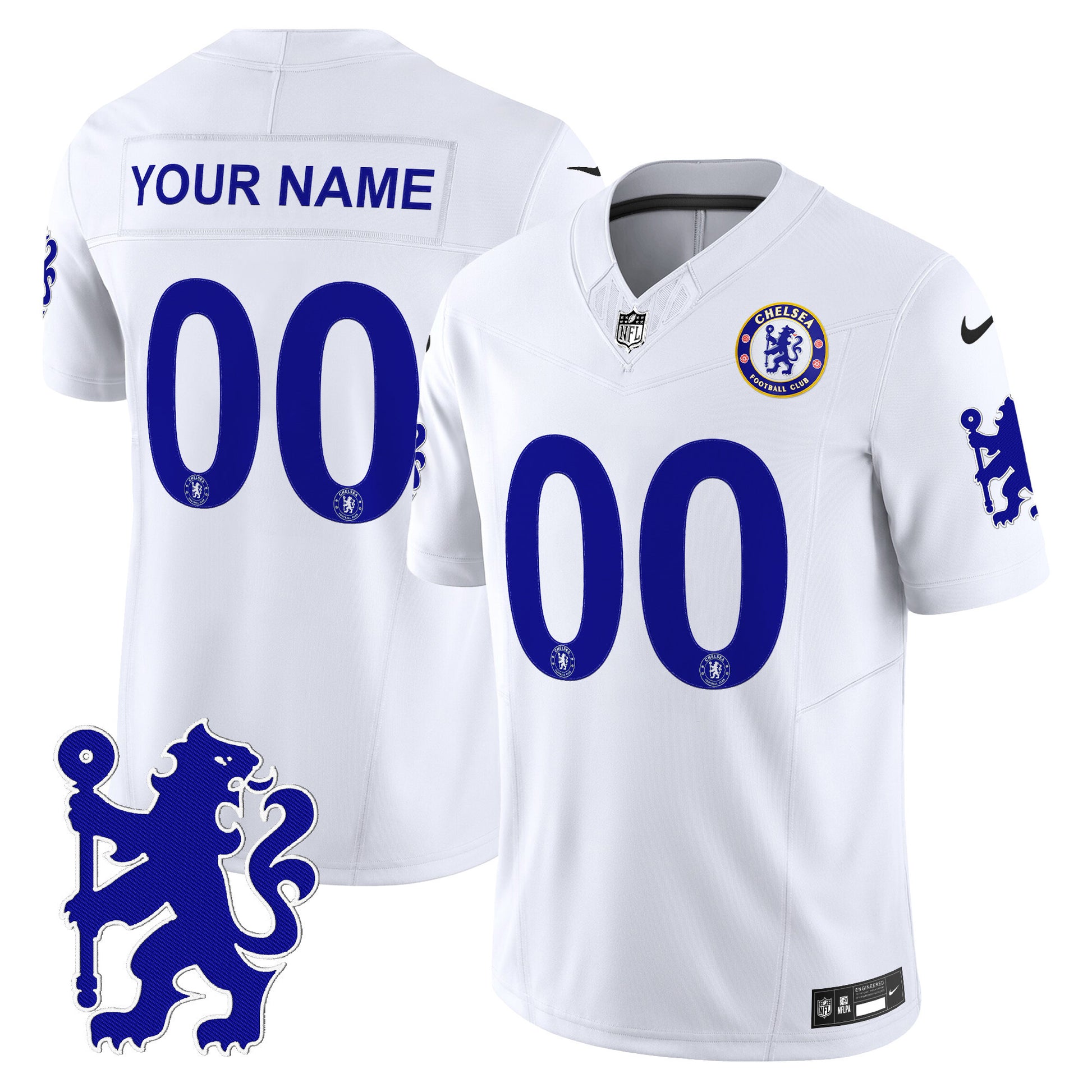 Chelsea 2025 Soccer x Football Vapor Limited Custom Jersey - All stitched