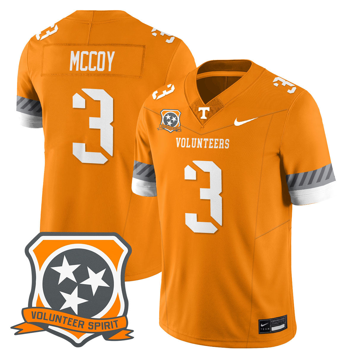 Men's Tennessee Volunteers 2025 Spirit Jersey - All Stitched