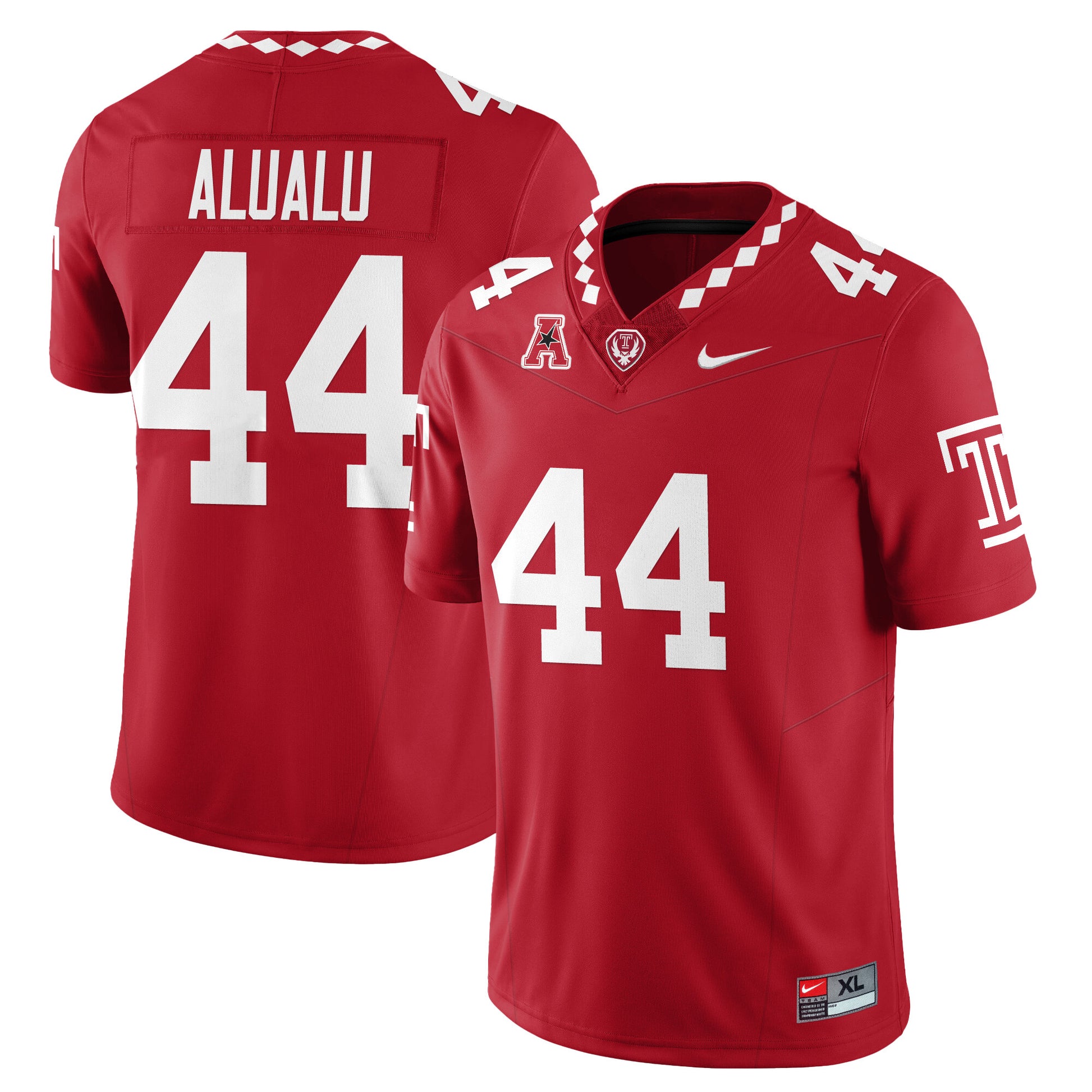 Men's Temple Football 2025 Vapor Limited Jersey - All Stitched