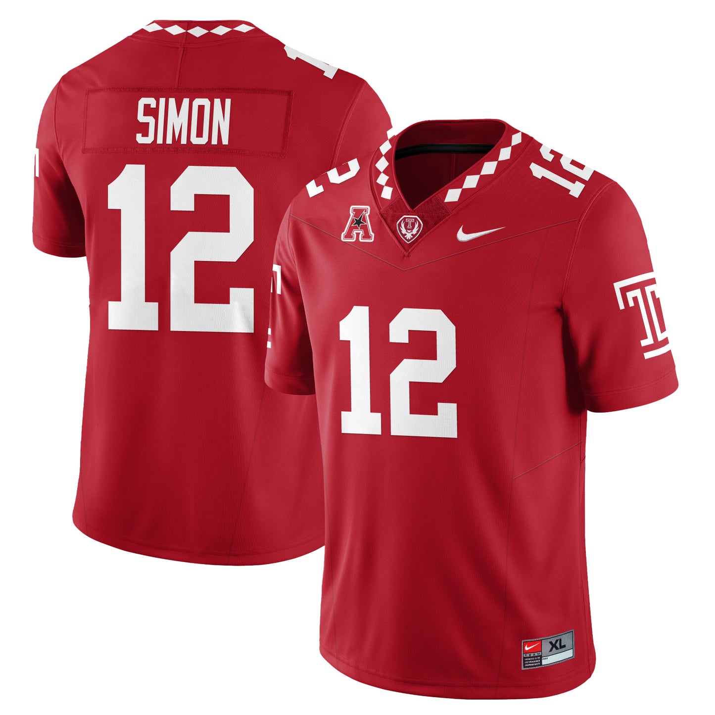 Men's Temple Football 2025 Vapor Limited Jersey - All Stitched
