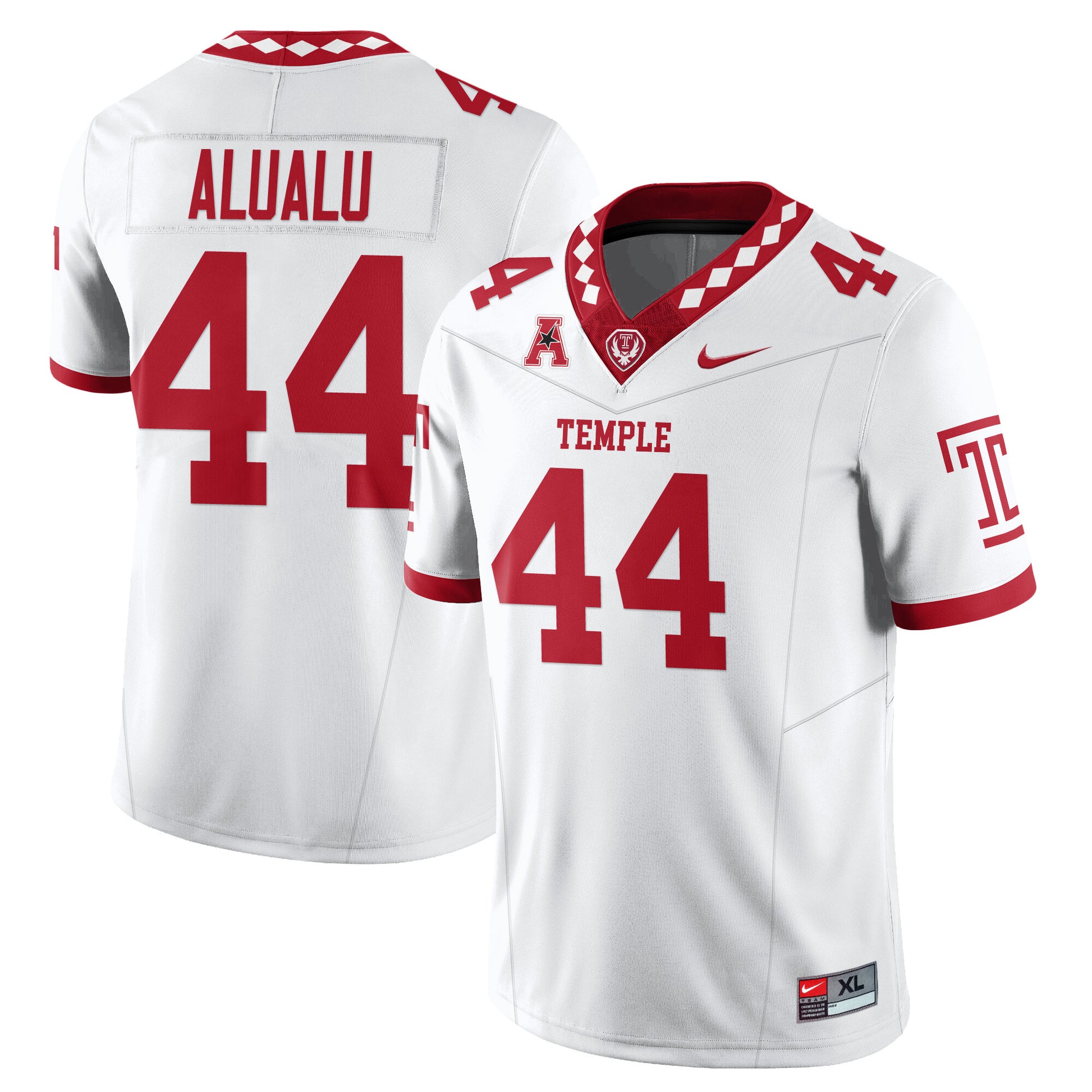 Men's Temple Football 2025 Vapor Limited Jersey - All Stitched
