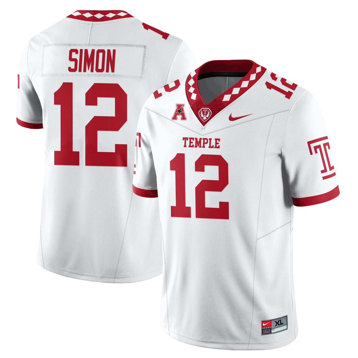 Men's Temple Football 2025 Vapor Limited Jersey - All Stitched