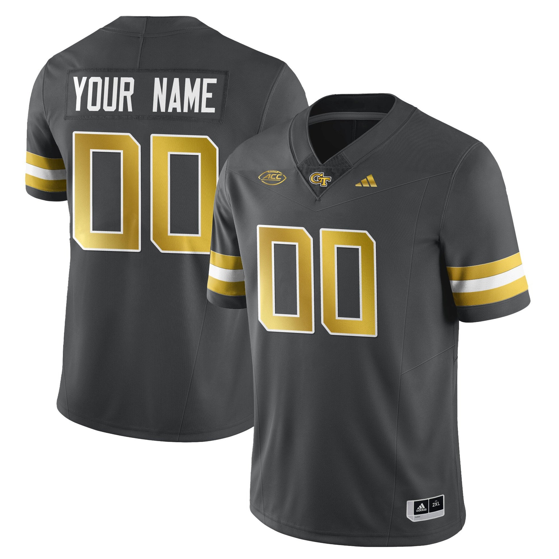 Custom Gender/Name Georgia Tech Football 2025 Limited Jersey - All Stitched