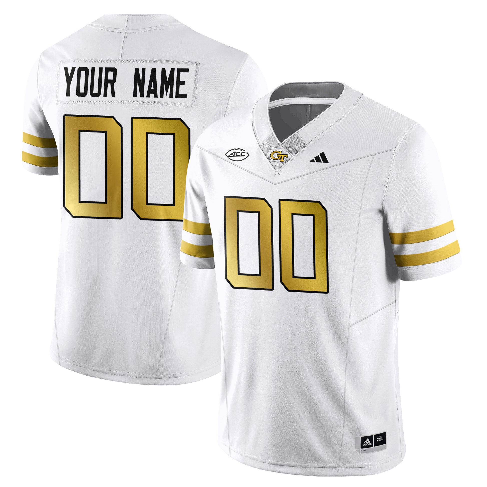 Custom Gender/Name Georgia Tech Football 2025 Limited Jersey - All Stitched