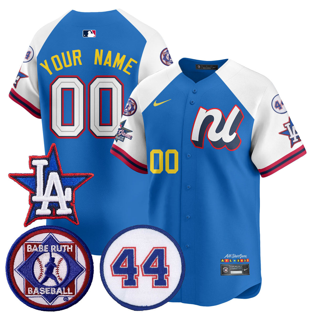 Men's National League 2025 MLB All-Star Jersey V3 - All Stitched