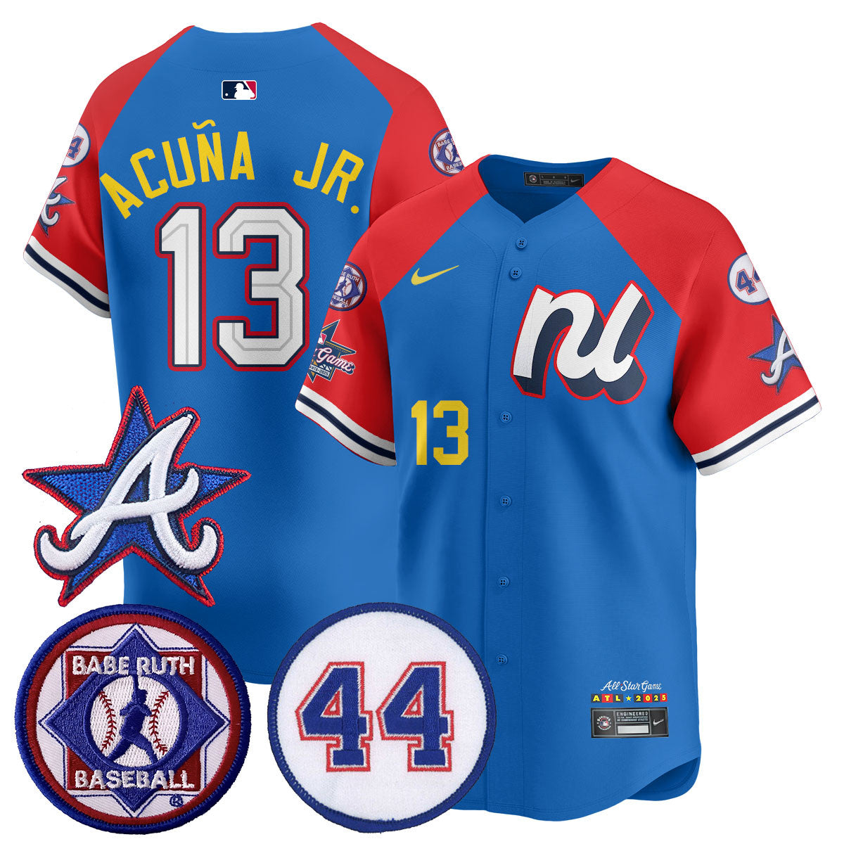 Men's National League 2025 MLB All-Star Jersey V3 - All Stitched