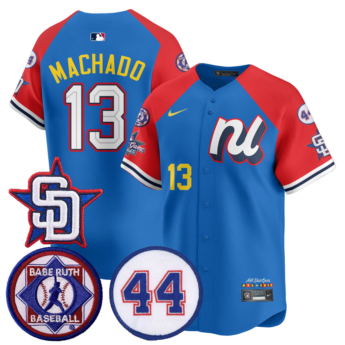 Men's National League 2025 MLB All-Star Jersey V3 - All Stitched