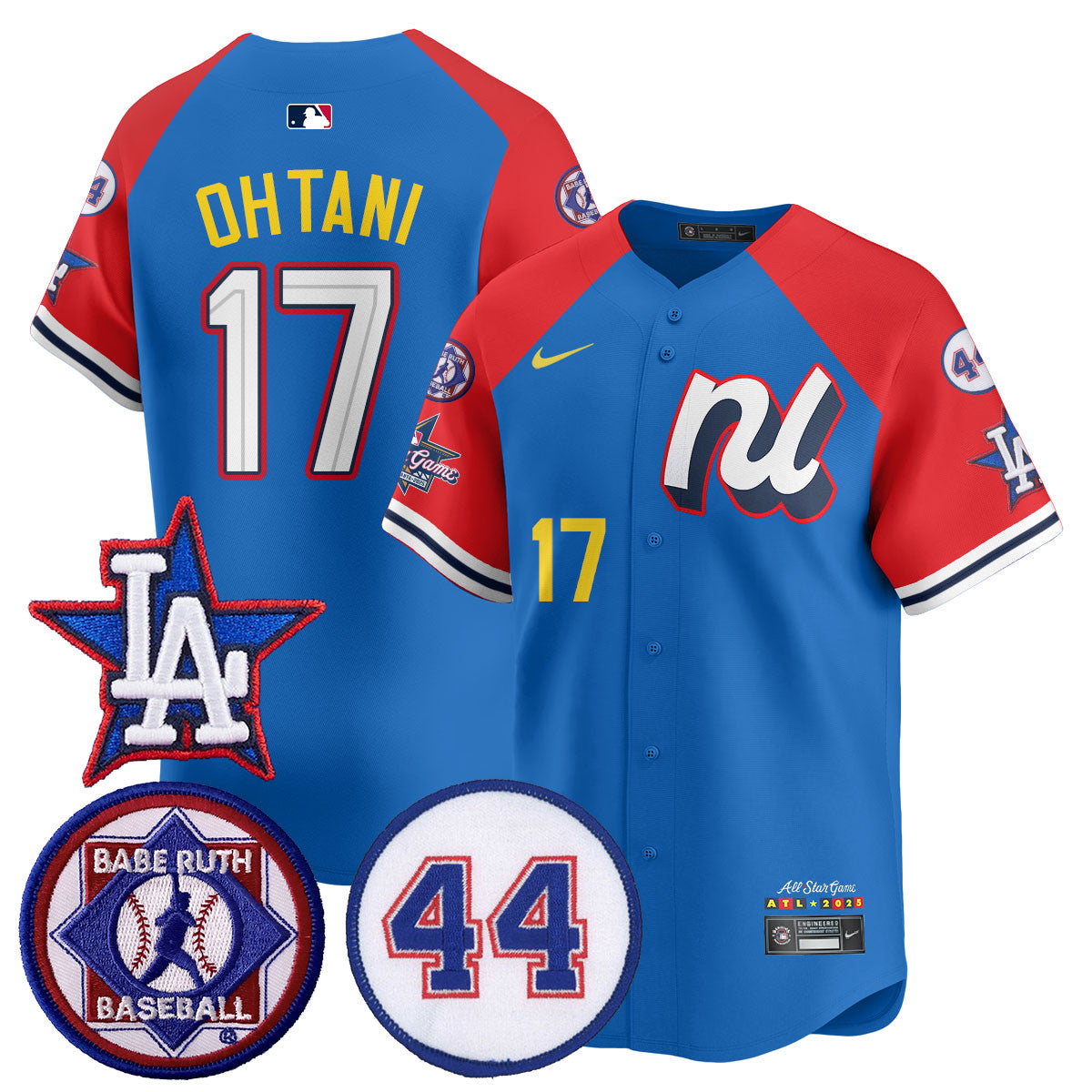 Men's National League 2025 MLB All-Star Jersey V3 - All Stitched