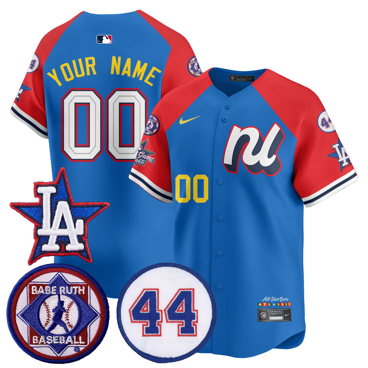 Men's National League 2025 MLB All-Star Jersey V3 - All Stitched