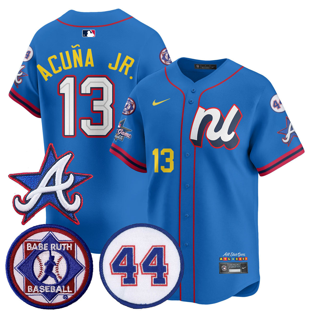 Men's National League 2025 MLB All-Star Jersey V3 - All Stitched