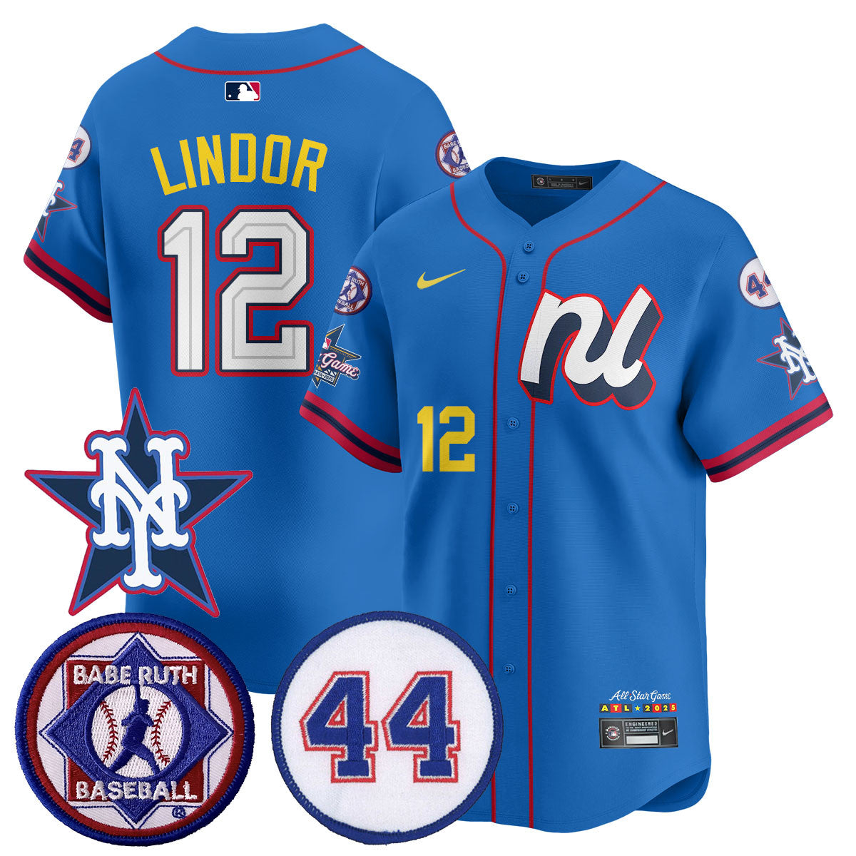 Men's National League 2025 MLB All-Star Jersey V3 - All Stitched