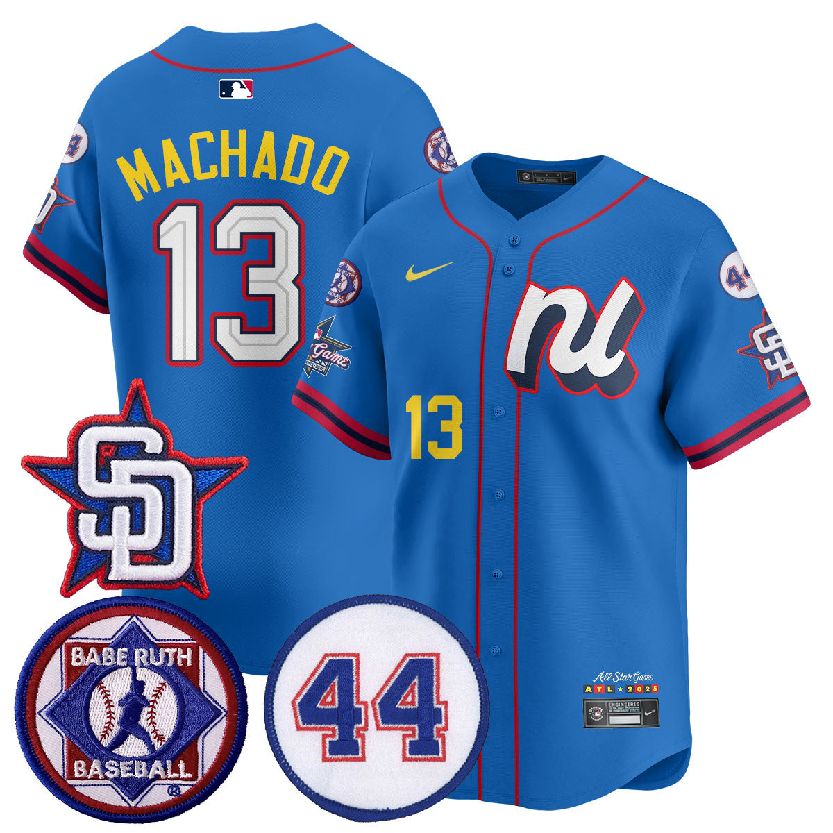 Men's National League 2025 MLB All-Star Jersey V3 - All Stitched