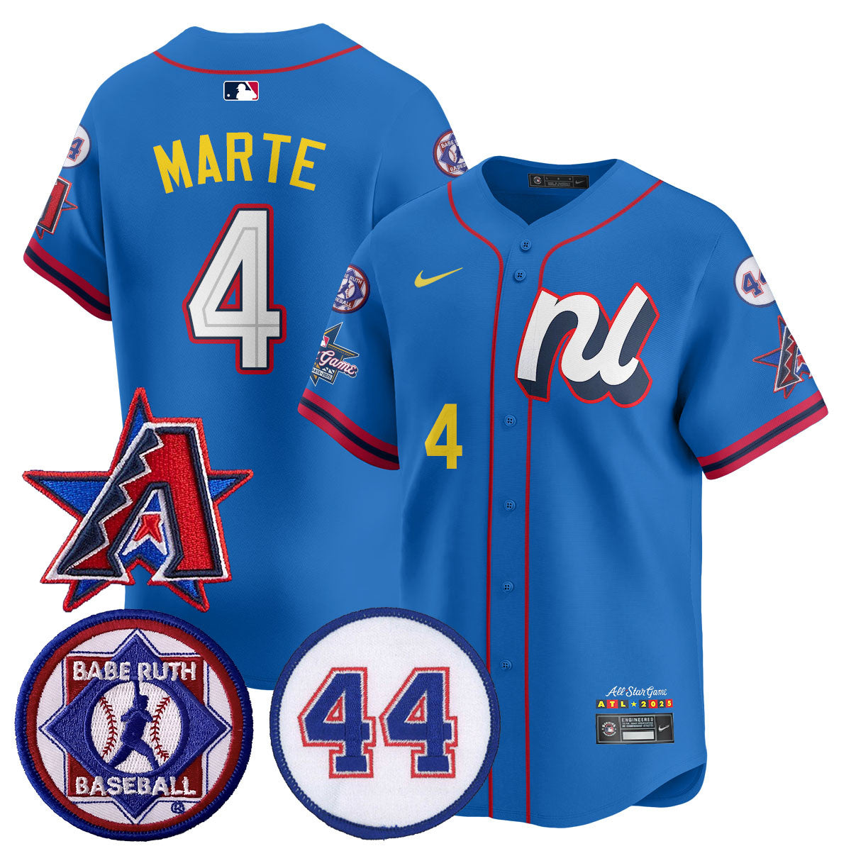Men's National League 2025 MLB All-Star Jersey V3 - All Stitched