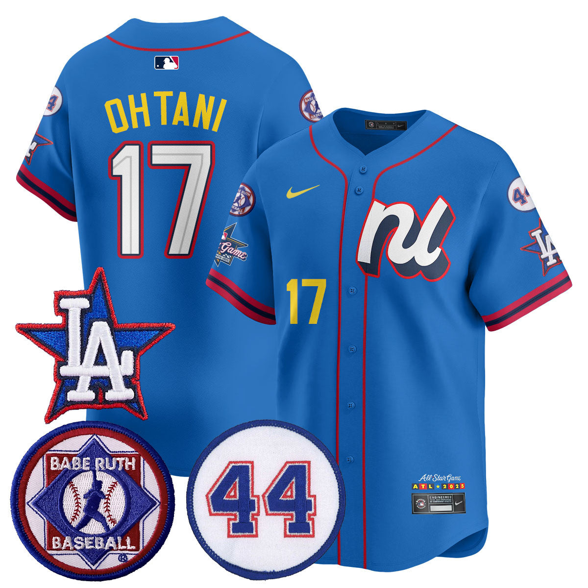 Men's National League 2025 MLB All-Star Jersey V3 - All Stitched