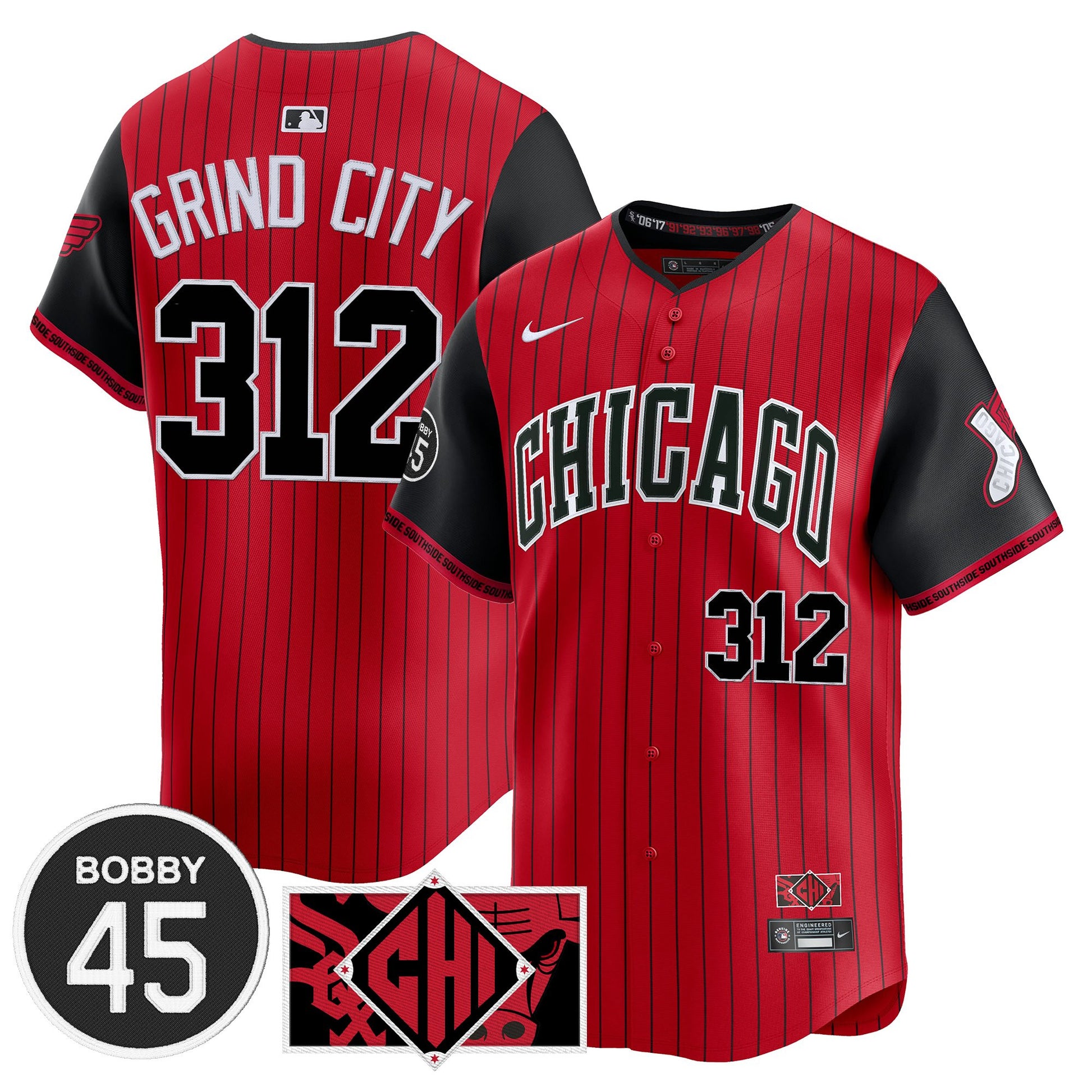 Men's Chicago White Sox Bobby Jenks Vapor Premier Limited Jersey - All Stitched