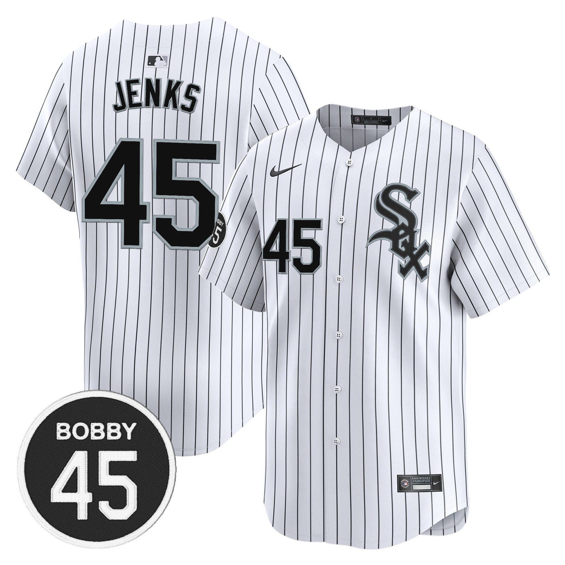Men's Chicago White Sox Bobby Jenks Vapor Premier Limited Jersey - All Stitched