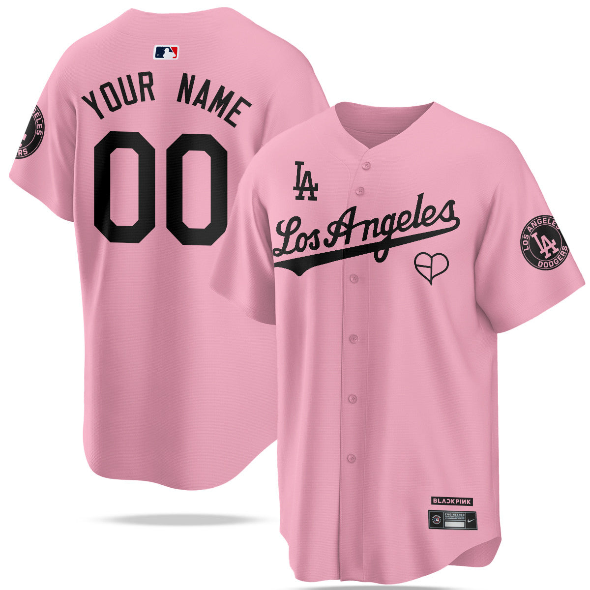 Men's Los Angeles Dodgers BLΛƆKPIИK 2025 Limited Jersey - All Stitched