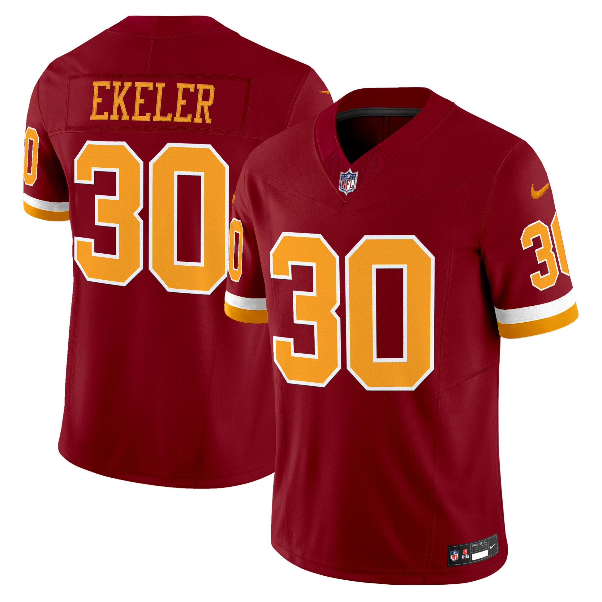 Men's Washington Redskins Throwback Vapor Limited Jersey - All Stitched