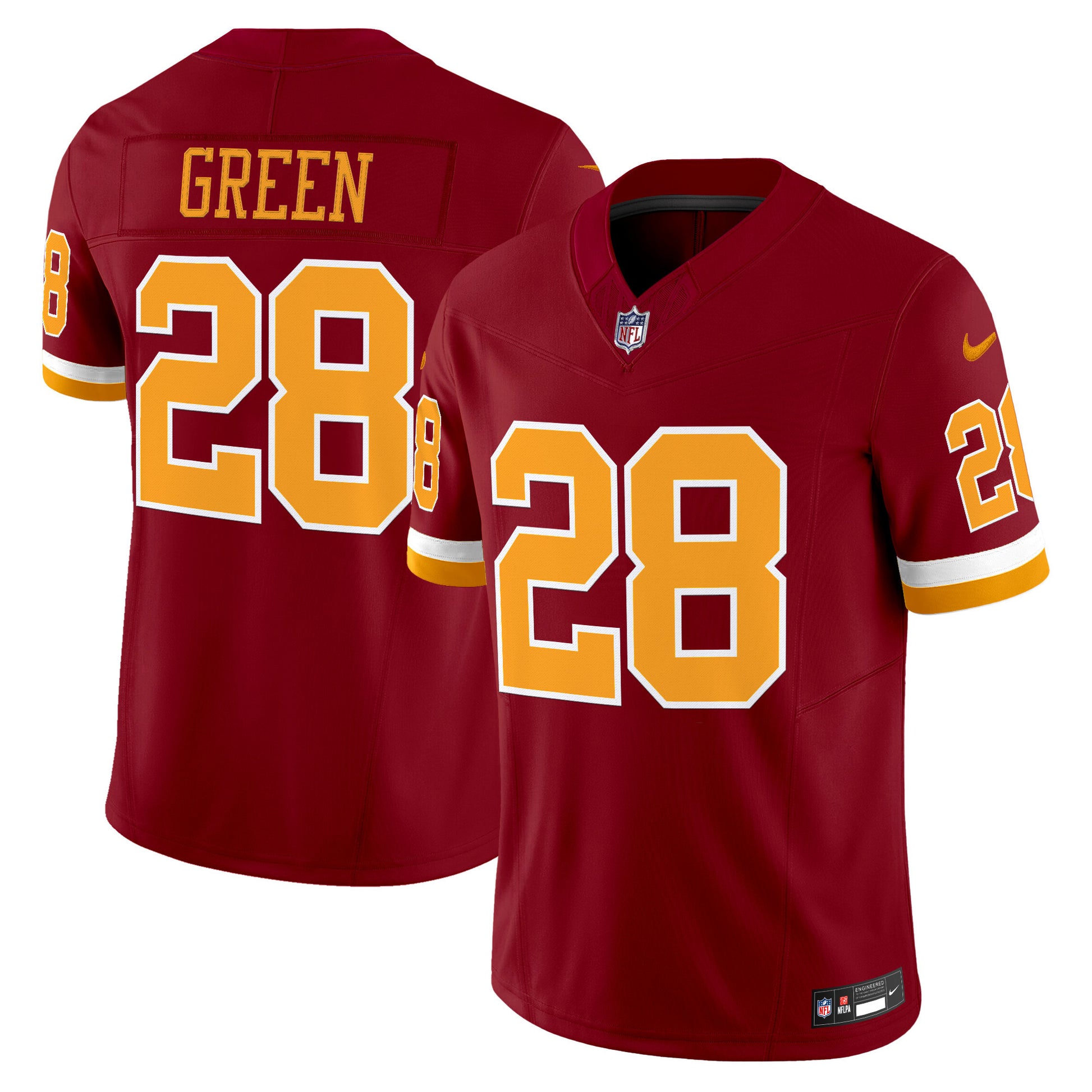 Men's Washington Redskins Throwback Vapor Limited Jersey - All Stitched
